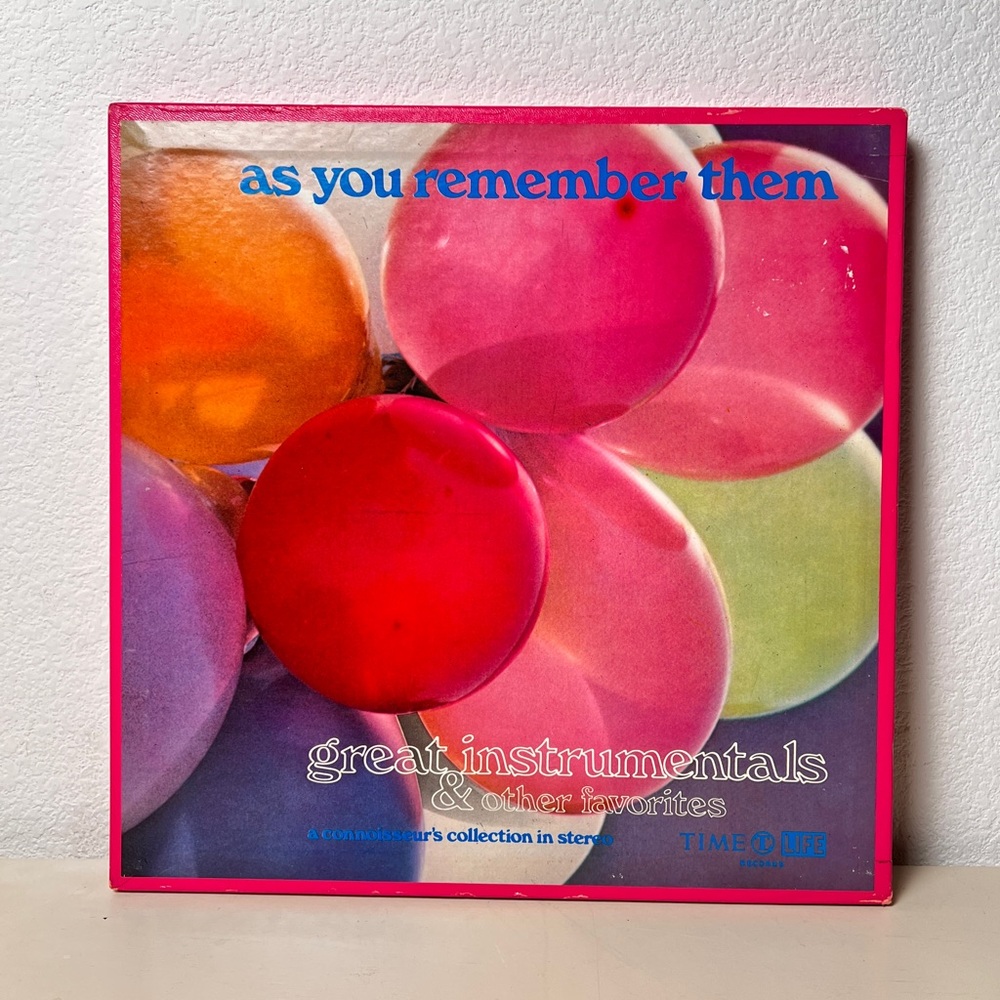 Time Life Records As You Remember Them Great Instrumentals‎ Volume 5 Vinyl LP